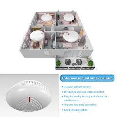 En14604 As3786 Photoelectric Interlinked Smoke Alarms - Image 6