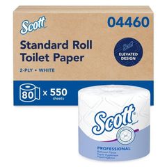 Scott Professional Standard Roll Toilet Paper 2-Ply – 80 Rolls - Image 1