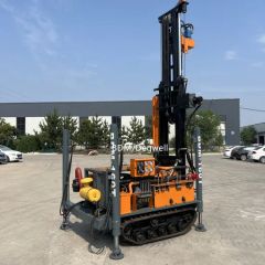 Compact DTH Borehole Drilling Machine for Geothermal Wells Type Crawler Trademark BDM Condition New Weight 3000kg Model NO. BDM-160T - Image 5