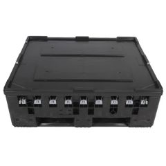Space-Saving Stackable Plastic Boxes for Warehouse Storage Solutions - Image 4