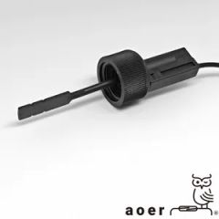 0 110V No Float Design Threaded in Type Polypropylene Water Flow Switch for Water Heaters Gas Meters - Image 1