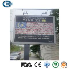 Huasheng Custom Size and Shape High Utility Function Convenient Usage Lights Directional Solar Traffic Road Sign Board Arrow Sign - Image 5