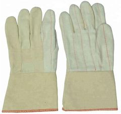Hot Mill Glove, Green Hot Mill Glove, Heat Resistant Triple Hot Mill Gloves, Bakery Hot Mill Working Glove - Image 3