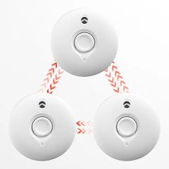 10 Years Battery Operated Smoke Detector Origin China Trademark JBE HS Code 8531100000 Model NO. TSS381A-H Transport Package Color Box - Image 6
