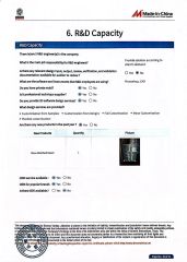 Audit report certificate from Anping County Nuoxi Wire Mesh Products Co., Ltd.