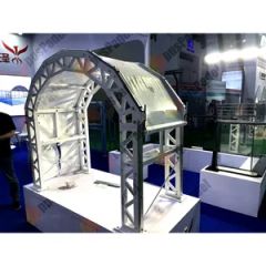 Hot DIP Galvanized Professional Event Equipment Outdoor Padel Tennis Court Panoramic Padel Court with Roof Cover - Image 2