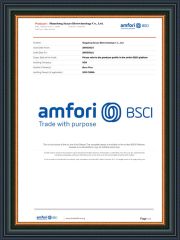 Certificate certificate from Shandong Syaao Biotechnology Co., Ltd