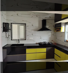 UPVC Modular Kitchen Designing Service Style Modern, Sleek Maintenance Level Low Aesthetic Finish Vibrant Climate Suitability Humid - Image 2