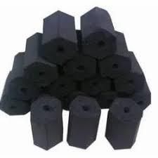 Hexagonal coconut Charcoal Briquettes Heat Output High Chemical Emissions None Smoke Emission Very Low Fuel Source Coconut - Image 2