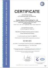 ISO 9001 CERTIFICATE BY TUV certificate from Xiamen Mellow Rotomolding Co., Ltd.