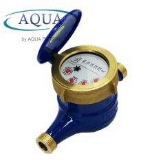 Multi-Jet Type Domestic Water Meters Class B Dry Type Trademark OEM HS Code 9028201000 Model NO. DN15-DN40 Stucture - Image 1