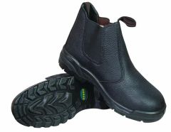 Ufb016 No Lace Black Safety Boots Size 35-46 Origin China Insoles Steel Gender Unisex Trademark UTEX Model NO. UFB016 HS Code - Image 2