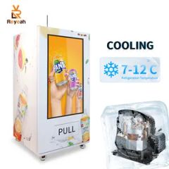 24 Hours Screen Vending Machine Combination Snack Drinks Vending Machine with Card Reader - Image 3