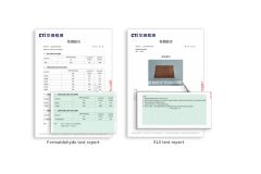 Suede series CTi inspection certificate certificate from Guangzhou Navico New Materials Co., Ltd.