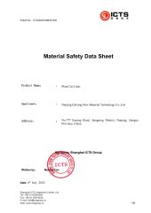 ICTS PLANT CAT LITTER certificate from Nanjing Qixiang Tengda Intelligent Technology Co., Ltd