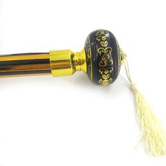 Wholesale Cheap Curtain Rods Metal Brass Curtain Rod Trademark HA Color Golden Origin Zhejiang, China Model NO. - Image 5