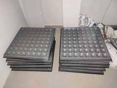 Step Riser Floor Tile, For Floorings, 10 mm Color Grey Finish Matte Shape Square Material PVC Waterproof Yes Thickness 10 - Image 4