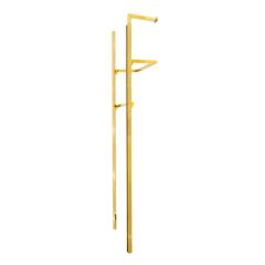 Clothing Racks Gold Display Coat Rack Hanger Shelf Garment Display Clothes Hanging Clothing Rack - Image 2