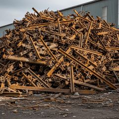 Export Ready Used Rail Scraps Carefully Prepared Used Rail Scraps Supporting Reliable Supply Chain Operations - Image 4
