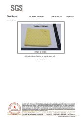 SGS certificate from Suzhou Health Run New Material Technology Co., Ltd.