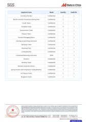 SGS certificate of Zhejiang Farmertec Power Technology Co., Ltd. – certificate photo, supplier certificates section