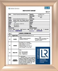LR ( Lloyd's Register ) certificate from Qingdao Jerryborg Marine Machinery Co., Ltd