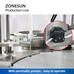 Zonesun Automatic Eye Drops Liquid Bottle Filling Machine Capping Labeling Machine - Liquid Filling Equipment - Image 3