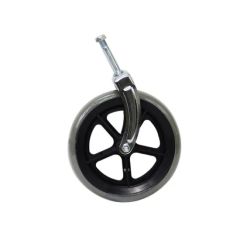 Wheelchair Plastic Accessories Fixed Front Fork for Wheel Size 24 Origin China Design Popular OEM Acceptaple Front Wheel 8*2 - Image 1