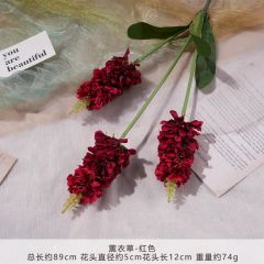 Lavender Handmade Beautiful Artificial Flowers Color Color Origin China Use Cleaning Package PVC Bag Material Plastic Model NO. - Image 3