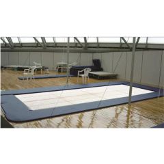 Outdoor Adult Water Pool Trampoline with Ladder - Image 2