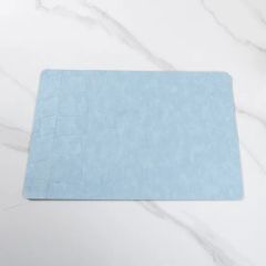 Washable Round Table Mats for Stylish Kitchen Decor Weight 150g Style Modern Waterproof Yes Model NO. PVC-503 Shape - Image 6