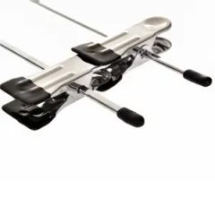 Place Metal Pants Hanger PVC Coated Non-Slip Clip Hangers Feature Durable Type Hooks &Rails Fabric Type Plastic Plant Fiber Type Other - Image 2