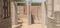 Brown Sandstone Door Frame, For Residential Color Brown Type Indoor Thickness 25 mm Style Rectangular Material - Image 1