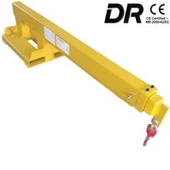 Forklift Attachment Jib Crane: Mobile Lifting Equipment Telescopic Mini Small Boom Construction Tower Crane - Hangzhou Darong Agricultural Machinery Co., Ltd.