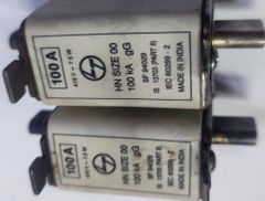 L And T Make Hrc Fuse Link, White, 415VAC Power 100A Color White Brand L & T Voltage 415VAC Material HRC fuse Fuse Voltage - Image 4