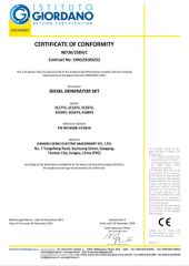 CE certificate of Chongqing Senci Import & Export Trade Co., Ltd. – certificate photo, supplier certificates section
