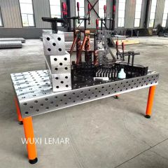 Welding Fixture Table for Robotic Welding Solution Feet Yes MOQ 1 Set System D28 Brand Lemar Condition New Customized - Image 2