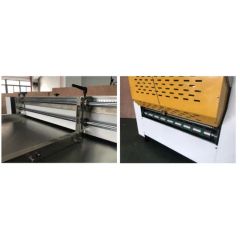 Semi Automatic High Accuracy Paper Board V and U Grooved Rigid Box Making Machine Notching Machine - Image 2