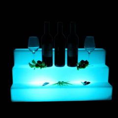16color Changing LED Bottle Champagne Shelf Quality Display Racks LED Nightclub Furniture - Image 4
