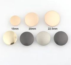 Custom Design All Matched Metal Button Fashion Gold Plating Zinc Alloy Uniform Button for Blazer Coat Sweater - Shenzhen Zonesun Industry Co., Ltd