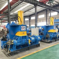 Kneader Internal Mixer / Raw Materials Kneader Machine Motor AC or DC Trademark OULI HS Code 84778000 Control Type PLC Type Rubber Mixer - Image 1