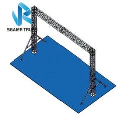 Outdoor Billboard Structure Backdrop Truss Shoe Rack Truss OEM Yes Shape Square Color Silver Length 0.5-4m HS Code 76109000 - Image 3