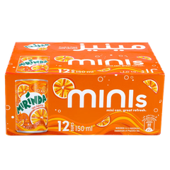 Mirinda Orange Soft Drink 320ml X 24 Cans - Refreshing Orange Flavor, Carbonated Soft Drink, Wholesale Export - Image 2