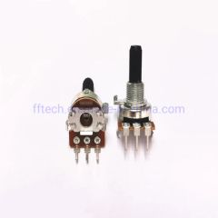 Good Quality R16 B50K Plastic Shaft Rotary Potentiometer R16 Insulated Shaft Potentiometer - Image 1