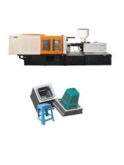 Energy Saving Plastic Injection Moulding Plant Trademark UP Origin China Tank Volume 900L Model NO. UP-420T Machine Weight - Image 2