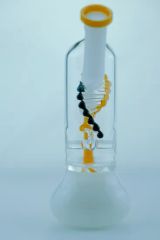 Glass Spiral DAB Rig Water Pipe Shape Round Color Black Origin China Trademark no Usage Smoking Style Creative Model NO. dab - Image 2