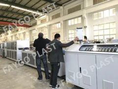 Plastic PVC PE WPC Windows Doors Frame Profile Making Extrusion Machine - Image 1