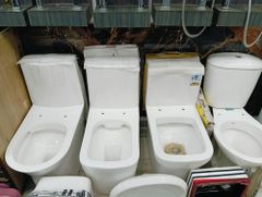 One Piece Toilet Commode Colour White Brand Available Material Ceramic Usage Single Suite Trap Type As Per Requirement S-Trap Distance 225 mm (9 - Image 4
