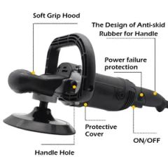 Polishing Machine Car Polisher 6 Inch Rotary/RO Polisher - Image 2