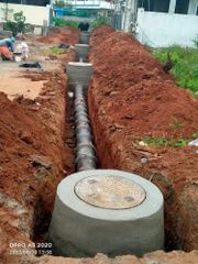 Drainage Construction Service Function Prevent Flooding Type Drainage Pipeline Construction Service Installation Type Partly Exposed, - Image 5